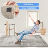90 Pcs Strong Double Sided Tape Rectangle Round Removable Double