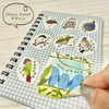 Shindo bp-fs-20004 Banana Paper Flake Stickers, Made in Japan, Shinzi