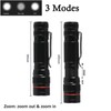 Wrrozz LED Flashlight Rechargeable 2 Pack, High Lumens Tactical flahlight,