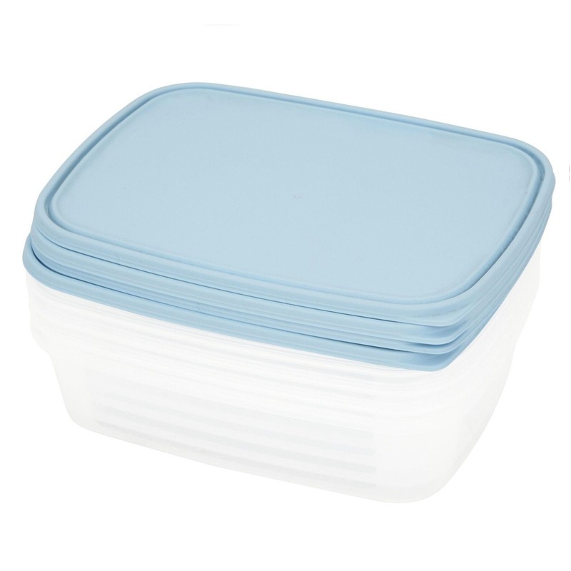 Wham Cuisine Clear Everyday Set of 4 Food Storage Box
