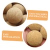SUPVOX 7pcs Foosball Replacement Balls Soft Cork Table Soccer Accessories