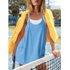 Nirovien Athletic Dresses for Women Tennis Dress with Shorts Underneath