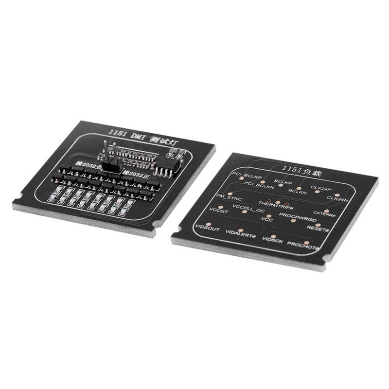CPU Interface Motherboard Test Card, 2 in 1 Loading Board