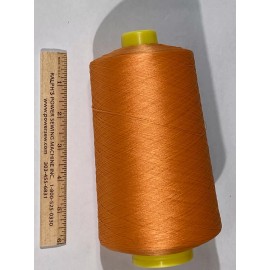American & Efird A&E Wildcat Plus Tex-24 Polyester Serger Thread 16oz Cone Burnt Orange 32604