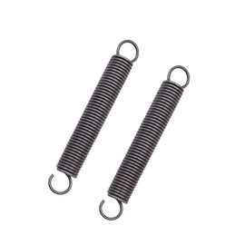 BDHI 2pcs 150mm Extended Compressed Spring Tension Compressed Spring Small Dual Hook Ends Spring for Tents awnings caravans - Fastening Accessories(Y118-2)
