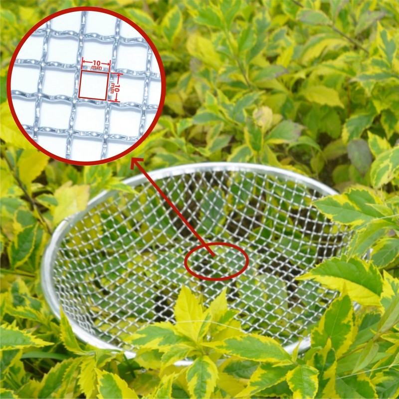 Mesh Gardening Sifter,10mm Sieve mesh Size， Perfect for 5 Gallon