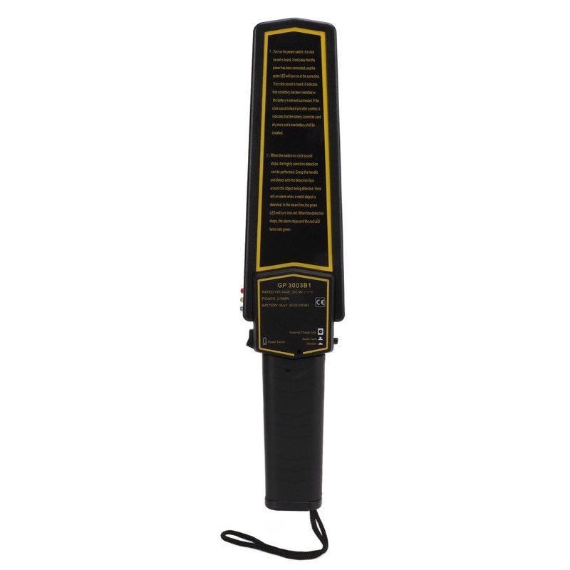 Metal Detector Highly Sensitive Accurate Detection Low Power Consumption 40h