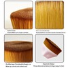 2 Pieces Foundation Brushes, 2 Pieces Set of Makeup Sponges