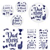 CNhoqc 36pcs Bobo Balloons with Sticker Set (Father’s Day)