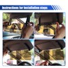 Anti-Glare Car Sun Visor Extender, 2 in 1 Day and
