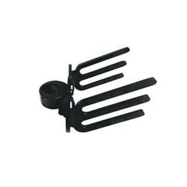 Krypt Towers Wakeboard Rack, Black Aluminum Wakeboarding Tower Holder, Adjustable Angle Base to Level with Boat, Clamp Fits Tubing Sizes: 1 3/4", 1 7/8", 2", 2 1/4", 2 3/8", 2 1/2"