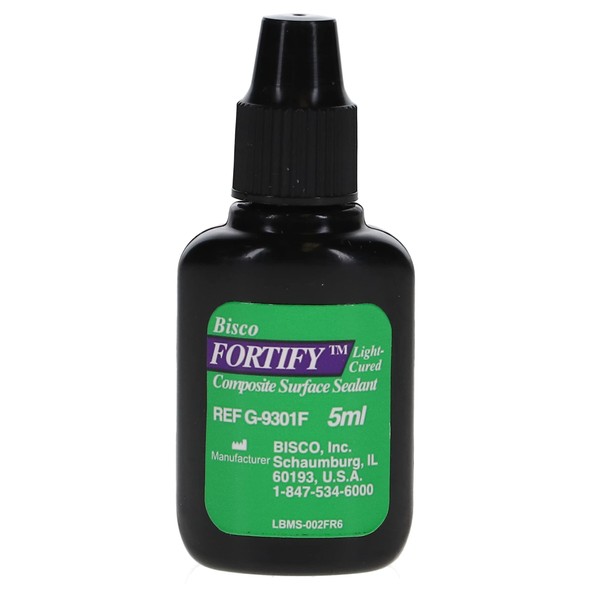 Bisco G-9301F Fortify Composite Light Cure Low Viscosity Surface Sealant