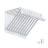 HOME MASTER HARDWARE Heavy Duty Closet Shelf Rod Brackets Supports