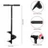 Compost Turning Tool,Compost Stirring Tool,Compost Aerator Tool Turner and Mixing