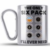 Trendation - Pilot Gift Carabiner Stainless Steel Cup Aeroplane Flying