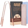 MasterMedi Tongue Scraper Tongue Scraper Stainless Steel New (Copper 2