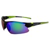 Optic Edge Ricochet Wraparound Sports & Motorcycle Sunglasses for Men