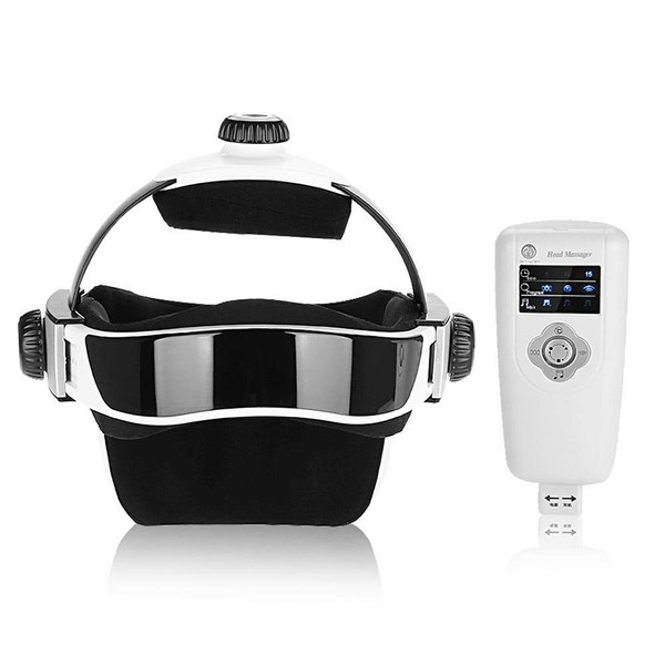 Sonew Electric Heating Head Massager Air Pressure Vibration Helmet for Brain Relax Massager Health Care Music Massage Hat