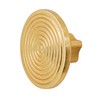 Decoranddecor Mira Spiral Round Cupboard Knob Handle - 40mm Diameter