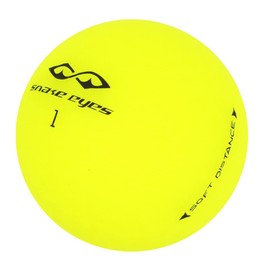 Snake Eyes Soft Distance Golf Balls Yellow (3-Pack)