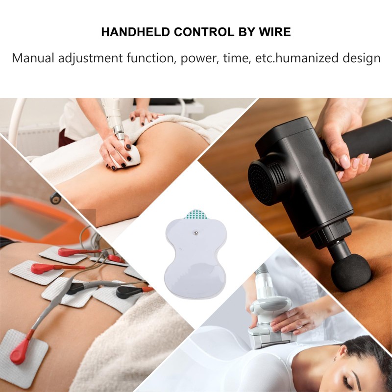 HEALLILY 20Pcs Electrode Pads Replacement Self-Adhesive Massage Pads for Home