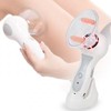 Adore Better Living Cellulles Force II Elektro-Anti-Cellulite-Gerät basiert auf der Technologie der Vakuumtherapie, Weiß