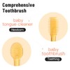 Phanpy Cepillo de dientes para bebé, limpiador de lengua de