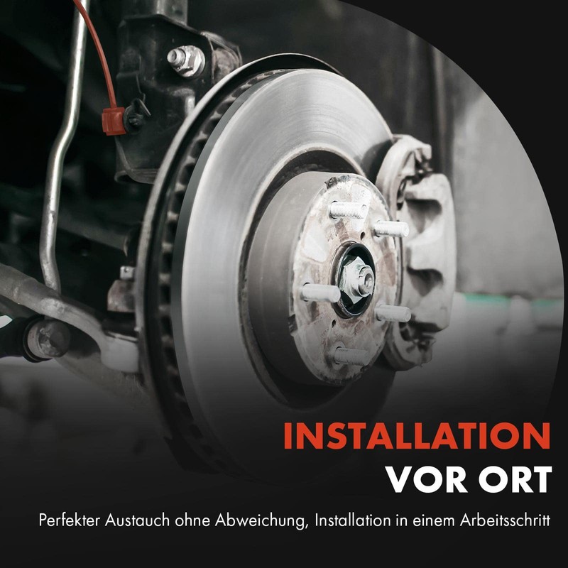 Frankberg 2 x ABS sensor wheel speed rear left right