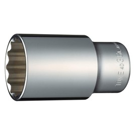 Tone Deep Socket (12 Angles) HP4D-36L Insertion Angle 1/2 inch (12.7 mm) Double Side Width 1.4 inches (36 mm)