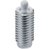 HALDER 22150.0380 Steel Spring Loaded Pressure Pin Male Screw, Plastic,