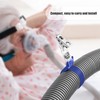 Yinkin 12 Pcs Hose Holder Clip Oxygen Tube Clips Entanglement