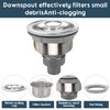 Double Sink Waste Siphon, Universal Flexible Kitchen Sink Drain Pipe