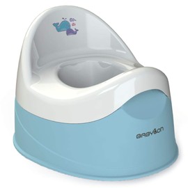 BABYLON Duet Children's Potty, Children's Toilets with Removable Bowl, Children's Toilet, Night Pot for Children/Toilet Seat Pot, Boys/Girls Children's Potty from 1 Year, Baby Accessories, Blue