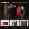 Kexcelled Matte ABS Filament 1.75mm Black, Matte 3D Printer Filament