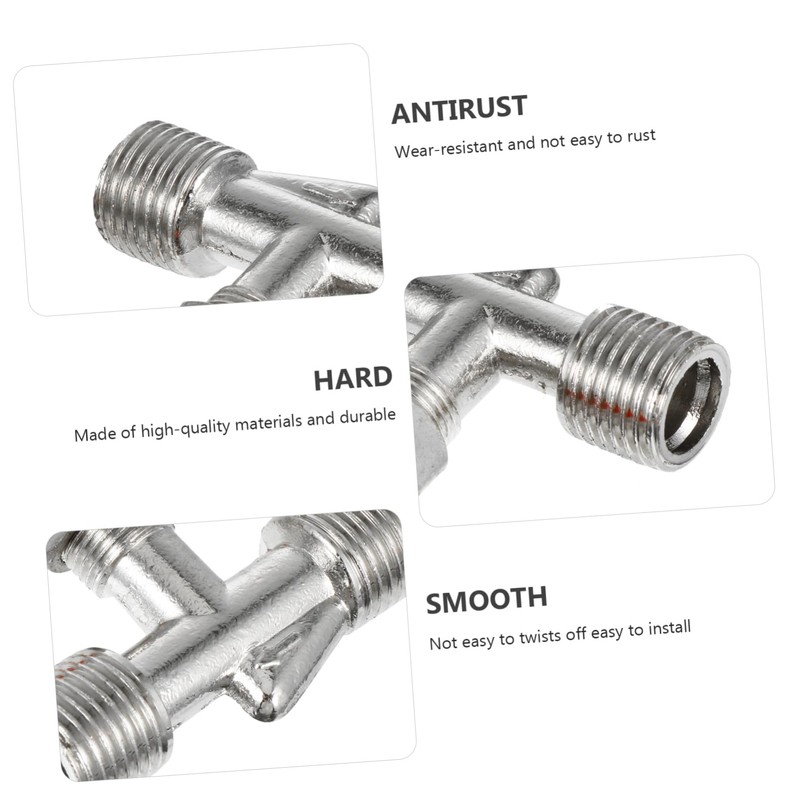 TEHAUX 5pcs Float Ball Air Compressor Valve Threaded Connectors Durable