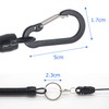 Audiophan Coil Strap, Carabiner, Bungee Strap, Spiral Cord, One-touch Detachable