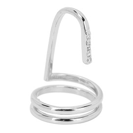 Nail Rings, Fingernail Opening Rings Nail Decoration Finger Tip Rings Decorative Nail Rings Fashion Fingertip Jewelry Nail Art Rings Ladies Wearing Nail Accessories Women(3050