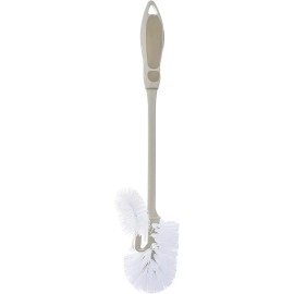 Superio Toilet Brush, Toilet Bowl Cleaning System with Scrubbing Wand, Under Rim