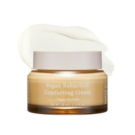 Vegan Bakuchiol Comforting Cream For Replenish and Soothe Senitive Dry Skin, Skin Care, Highly Moisturizing Recovery Cream, 100% Vegan Formula, Bacuch