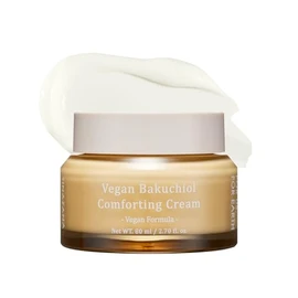 Vegan Bakuchiol Comforting Cream For Replenish and Soothe Senitive Dry Skin, Skin Care, Highly Moisturizing Recovery Cream, 100% Vegan Formula, Bacuch
