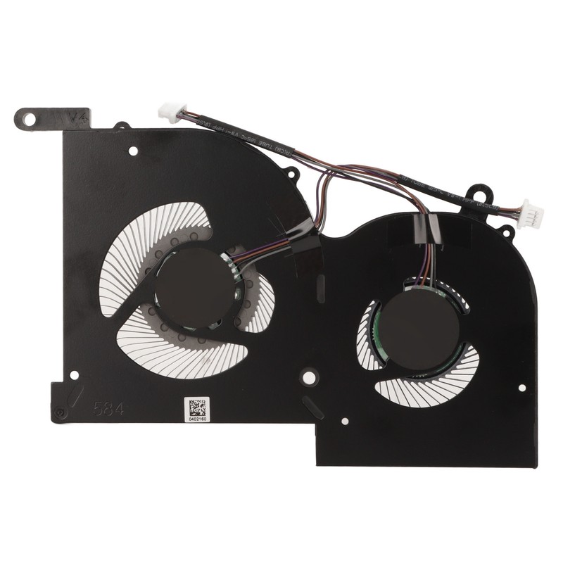 For MSI GS66 Cooling Fan 4pin Connector Aluminum Alloy Easy