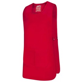 MISEMIYA Unisex Cleaning Apron Sanitary BZZ-868, red