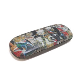 Pearl Manhattaner's Manhattaners Glasses Case MAN-27 094024 Inner Dimensions: W 6.0 x D 2.1 x H 1.2 inches (153 x 53 x 30 mm)