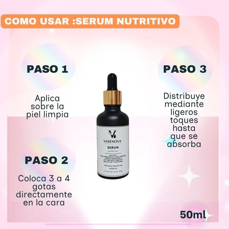 Serum Facial Aclarante Ácido Hialurónico Y Regaliz 50g