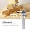 Round Over Router Bit Roundover Edge Bit Woodworking Chamfer Tool