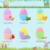 OAHIWLH 6 Pack Easter Bath Bombs Bubble with Easter Toys