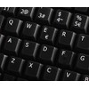 4Keyboard Spanish (Traditional) Non-Transparent Keyboard Labels ON Black Background for
