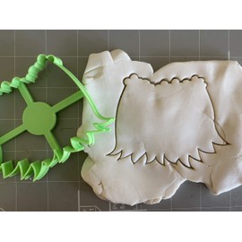 Hawaiian Hula Skirt Cookie Curter