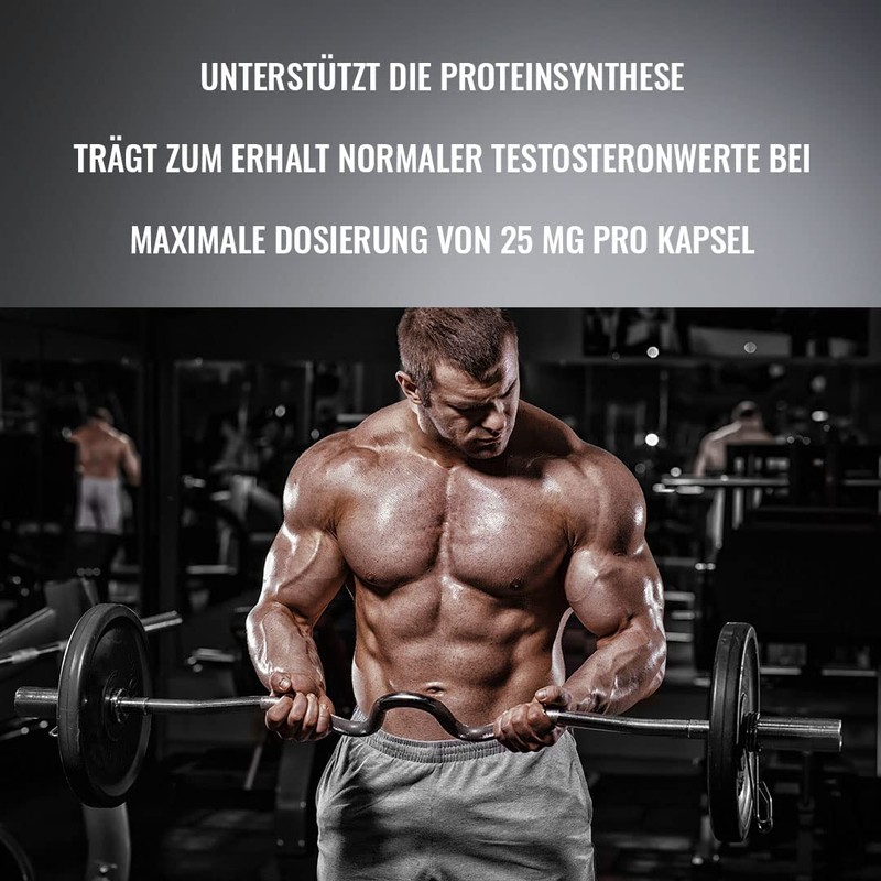 WEIDER Strong Zinc Caps, hochdosiert, Premium Qualität 25 mg Zink