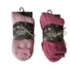 4 Pairs of Cuddly Socks UK 2-8 Plain Bed Socks